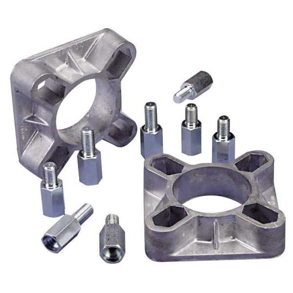 Entretoises de roue universelles à 4 trous 32mm 64mmaxe  avec goujons 12X1.25