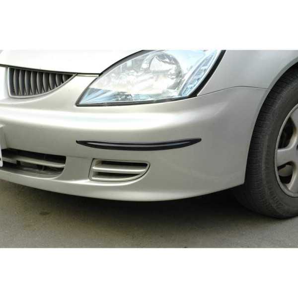 Jeu de bandes de protection de parechocs universelles 350x28mm Auto...