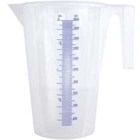 Gobelet doseur Pressol en plastique avec graduation 2L