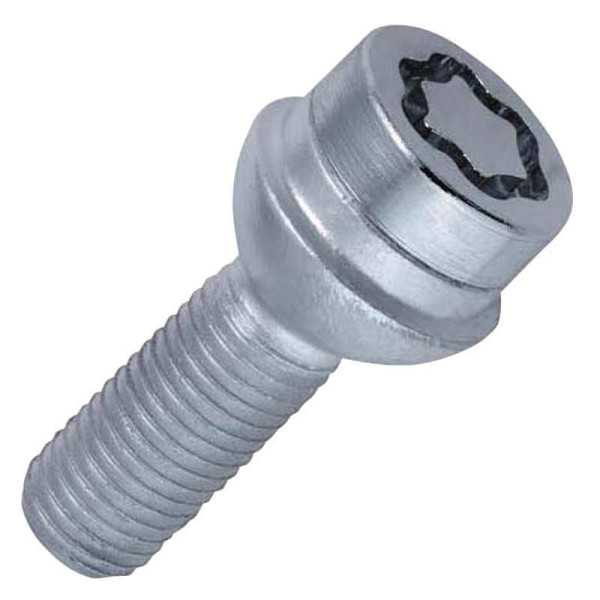 Jeu de boulons de carrosserie McGard M14x1.50  Conique sphérique  Longueur 45 mm tête 17 mm
