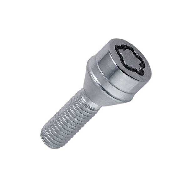 Jeu de boulons de carrosserie McGard M14x1.50  Conique  Longueur 32mm tête 17mm
