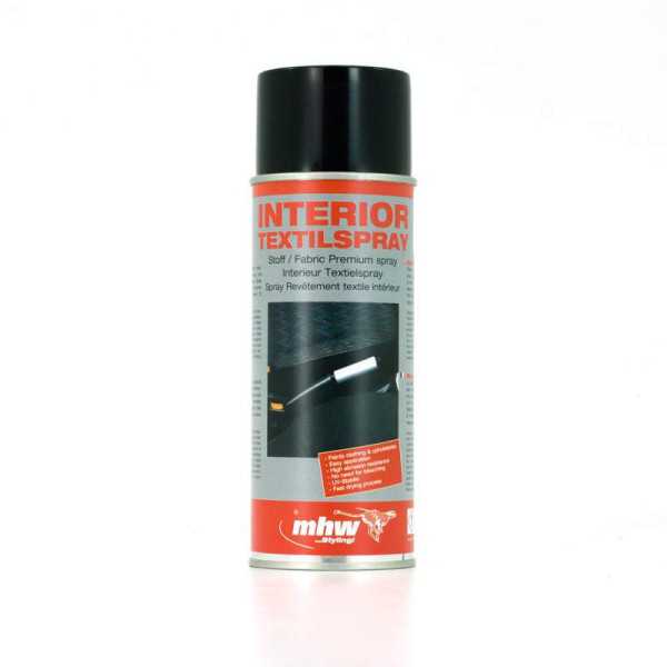 Spray coiffant textile ColorIt MHW  Noir  1x400ml