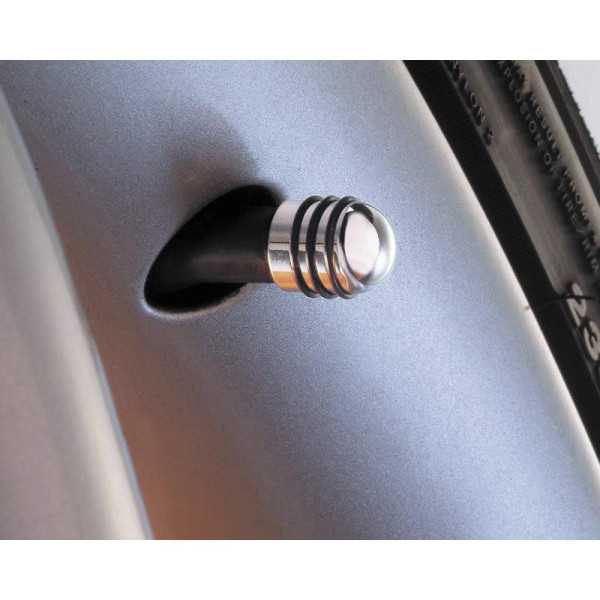 Jeu de bouchons de valve Foliatec AirCaps Aluminium 4 pièces 3 anne...