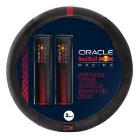 Red Bull Oracle Housse de volant universel + Protèges ceinture  Type 001  NoirRouge