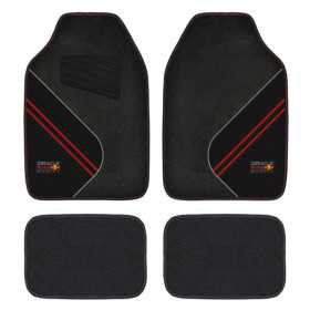 Red Bull Oracle Jeu de tapis de voiture universel  Set de 4 pièces  NoirRouge