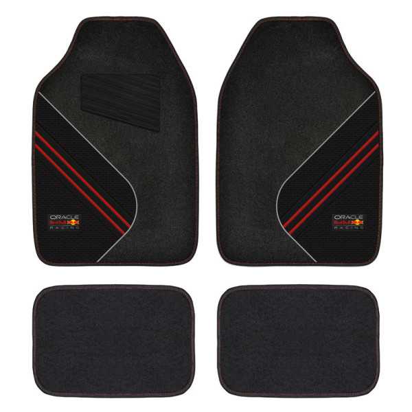 Red Bull Oracle Jeu de tapis de voiture universel  Set de 4 pièces  NoirRouge