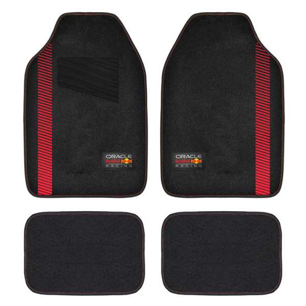 Red Bull Oracle Jeu de tapis de voiture universel  Set de 4 pièces  NoirRouge