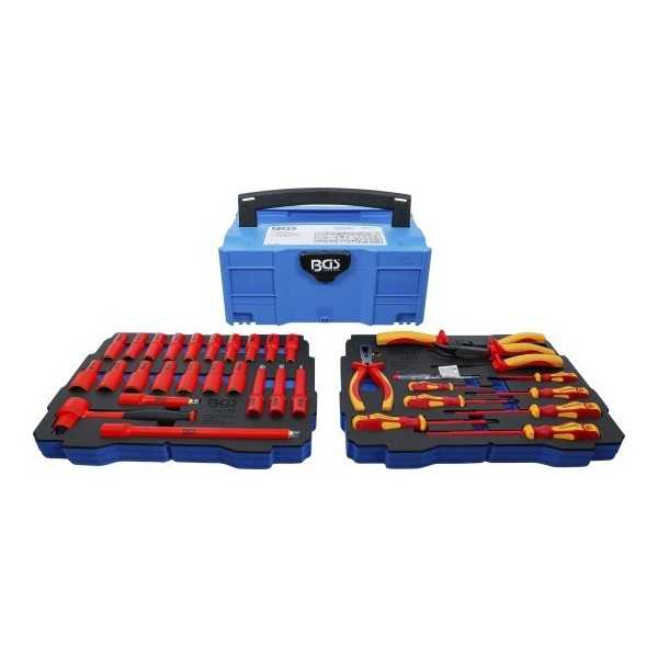 Jeu de pinces tournevis et douilles VDE BGS systainerÂ® 36Â piÃ¨ces