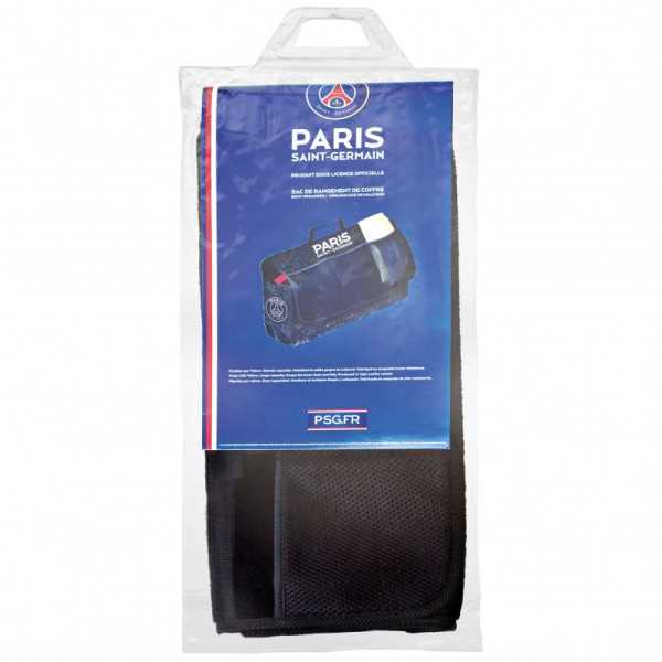 SACOCHE DE COFFRE PSG EN MOQUETTE NOIR VELCRO - FDS | PARIS SAINT-G...
