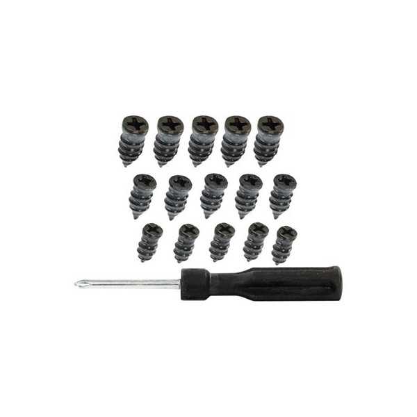 Clous de réparation de pneus, 15 pcs + tournevis | CARMOTION | Anti...