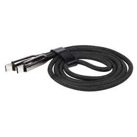 WAYME Câble de charge et de synchronisation, tressé en microfibre, ...