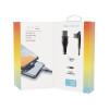WAYME Câble de charge et de synchronisation, tressé en microfibre, ...