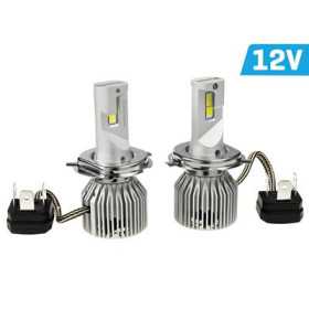 Ampoules VISION LED rétrofit H4/H19 HL 12V 60W 7200 lm 6000K, 2 piè...