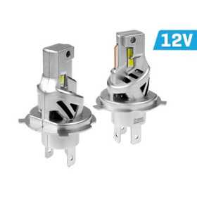 Ampoules VISION LED rétrofit H4/H19 HL 12V 35W 4200 lm 6000K, 2 piè...