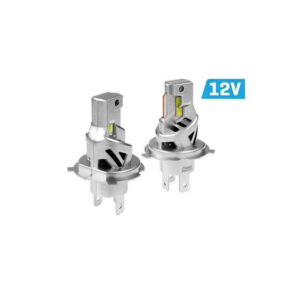 Ampoules VISION LED rétrofit H4/H19 HL 12V 35W 4200 lm 6000K, 2 piè...