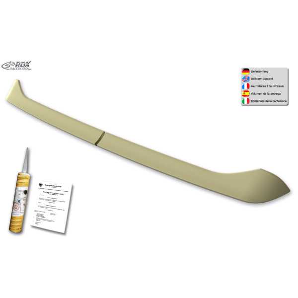 Aileron de toit RDX pour CITROEN Jumpy / SpaceTourer, FIAT Scudo / ...