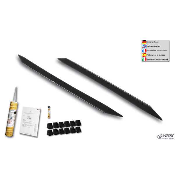 Jupes latérales RDX pour KIA Ceed (CD / 2018-présent] "Slim" | RDX ...