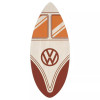 VOLKSWAGEN BUS VW T1 Combi Holz Skimboard 41“ – Front in Rot / Ecru...