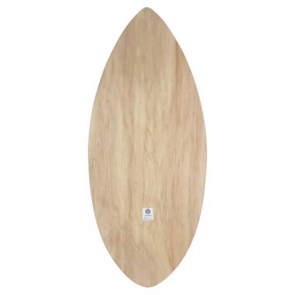 VOLKSWAGEN BUS VW T1 Combi Holz Skimboard 41“ – Front in Rot / Ecru...