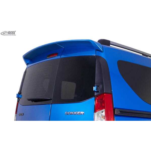 RDX Spoiler de Toit pour DACIA Dokker (SD) Aileron de Spoiler Arriè...