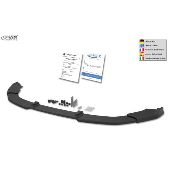 Spoiler avant RDX VARIO-X pour MAZDA MX-30 (DR) 2020-présent Séparateur de lèvre avant
