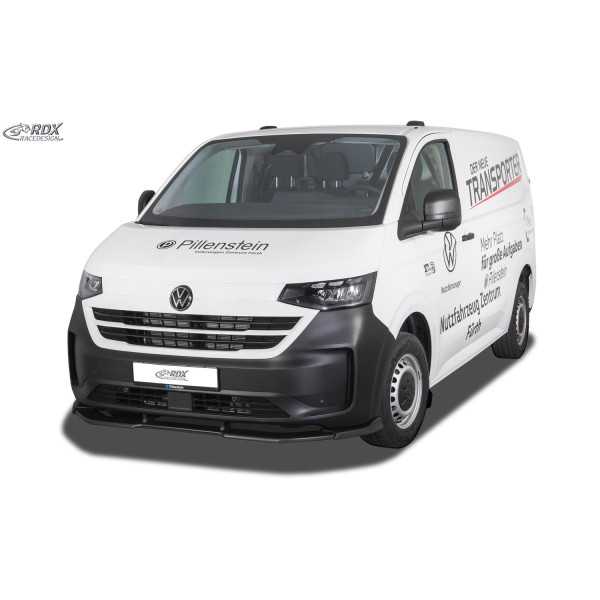 Spoiler avant RDX VARIO-X pour VW Transporter / Shuttle / Caravelle (2025-présent) Séparateur de lèvre avant