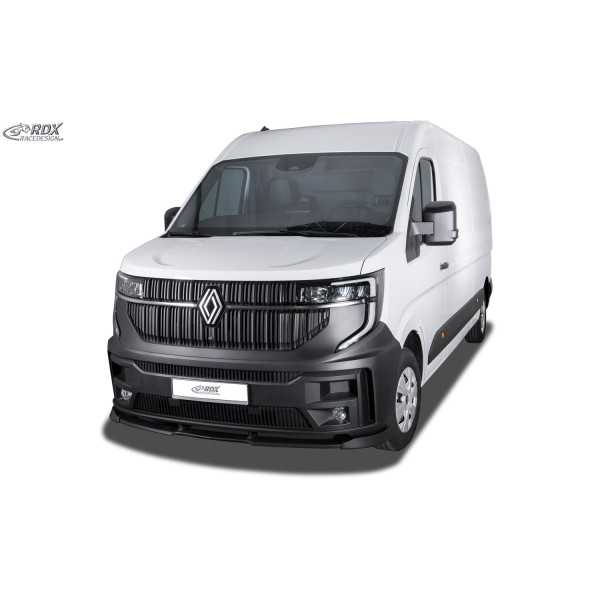 Spoiler avant RDX VARIO-X pour RENAULT Master et NISSAN Interstar (2024-présent) Séparateur de lèvre avant