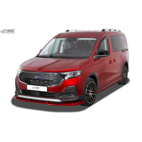 Becquet avant RDX VARIO-X pour FORD Transit Connect Active et Tourneo Connect Active (SK, SKN / 2022-présent) Séparateur de lèvr