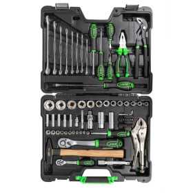 COFFRET À OUTILS 72 PIECES 6 PANS | JBM | coffret outillage