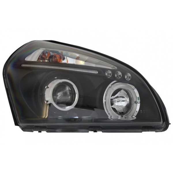Phares Angel Eyes Dual Halo Jantes pour Hyundai Tucson 04-10 Cligno...