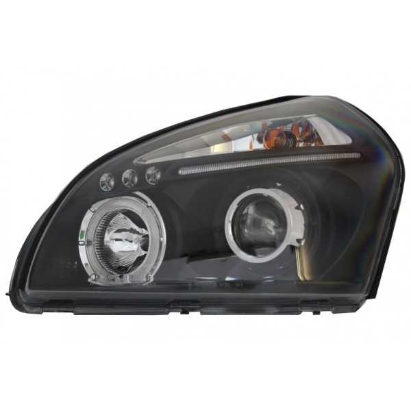 Phares Angel Eyes Dual Halo Jantes pour Hyundai Tucson 04-10 Cligno...