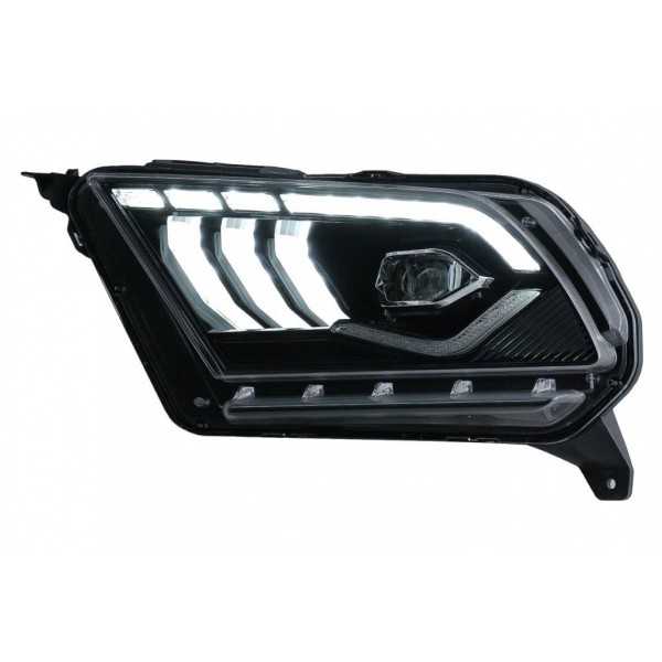 Phares Full LED pour Ford Mustang V 10-14 Dynamique Séquentiel Tour...