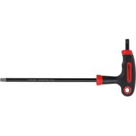 Tournevis avec poignÃ©e en T Profil en T pour Torx avec/sans perÃ§age frontal T45
