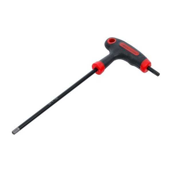 Tournevis avec poignÃ©e en T Profil en T pour Torx avec/sans perÃ§age frontal T30