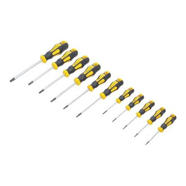 Jeu de tournevis profil en T pour Torx T6 T40 11 piÃ¨ces
