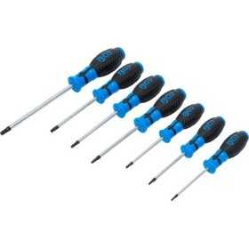 Jeu de tournevis Profil T pour Torx avec perÃ§age T10 â€“ T40 7 piÃ¨ces
