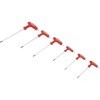 Tournevis avec poignÃ©e en T profil en T pour Torx avec perÃ§age frontal T10 T40 6 piÃ¨ces