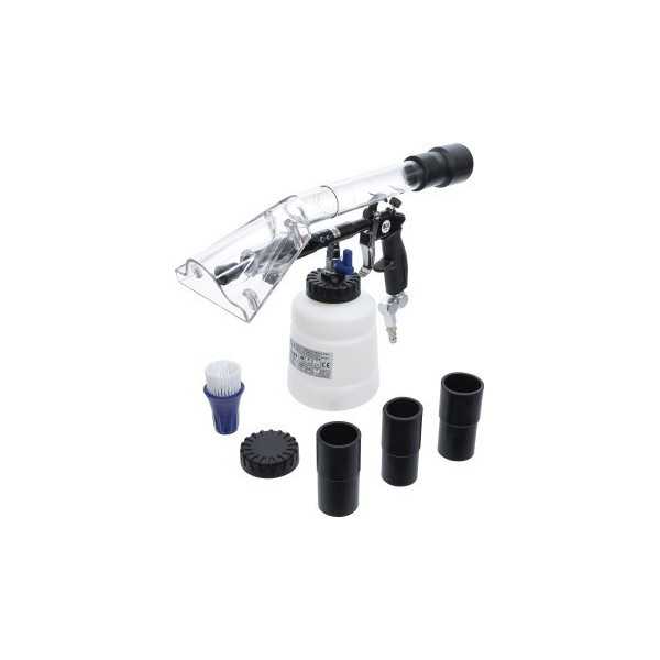 Pistolet pneumatique de nettoyage avec brosse et accessoire dâ€™aspiration 7 piÃ¨ces