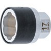 Douille spiralÃ©e/extracteur de vis Empreinte six pans mÃ¢le 17 mm 17 mm
