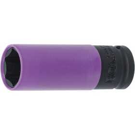 Douille Ã  choc avec protection ultra mince 12 5 mm 1/2" 22 mm