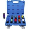 Jeu de douilles de puissance avec protection 12 5 mm 1/2" 15 â€“ 24 mm et vis de roue spÃ©ciales 10 piÃ¨ces