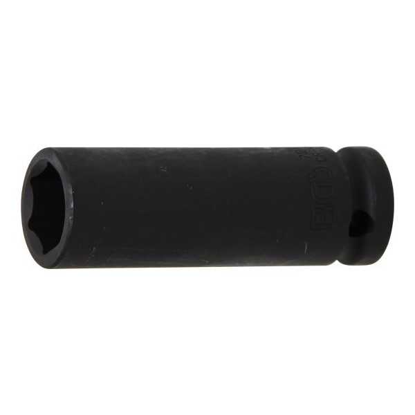 Douille Ã  choc six pans longue 12 5 mm 1/2" 17 mm