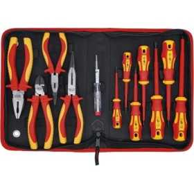 Jeu de pinces / tournevis dâ€™Ã©lectricien VDE 12 piÃ¨ces