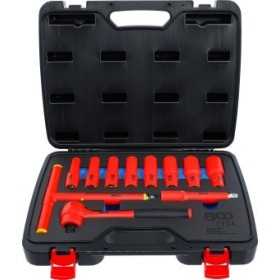 Jeu de douilles VDE Empreinte 12 5 mm 1/2" 10 â€“ 24 mm 11 piÃ¨ces