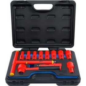 Jeu de douilles VDE Empreinte 10 mm 3/8" 7 â€“ 22 mm 12 piÃ¨ces