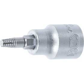 Douille Ã  embouts extracteurs de vis 10 mm 3/8" pour profil T pour Torx dÃ©fectueux T25