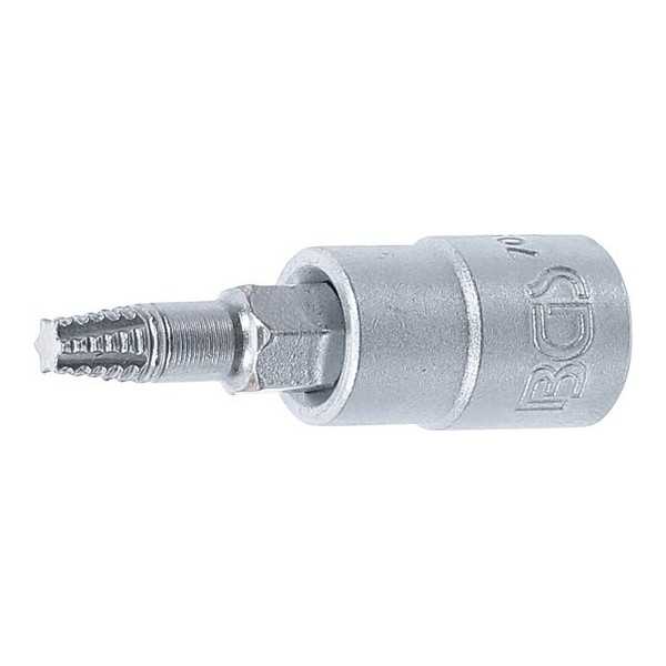 Douille Ã  embouts extracteurs de vis 6 3 mm 1/4" pour profil T pour Torx dÃ©fectueux T20