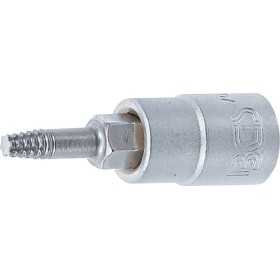 Douille Ã  embouts extracteurs de vis 6 3 mm 1/4" pour profil T pour Torx dÃ©fectueux T15