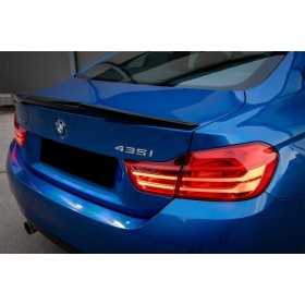 Aileron coffre pour BMW Série 4 Coupé F32 2013+ M4 CSL Look Noir ma...