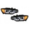 Angel Eyes Phares LED DRL pour BMW 3 F30 F31 Sedan Touring 10.2011-05.2015 Noir